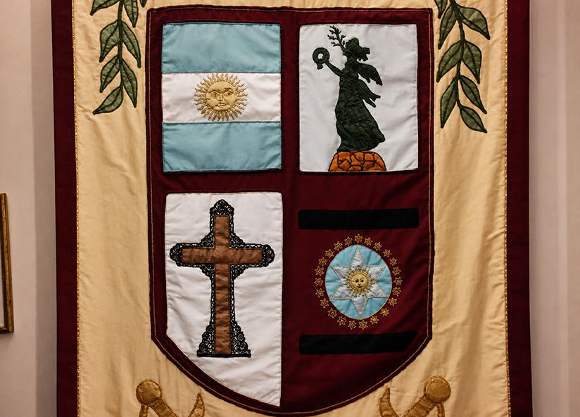 Estandarte del Club 20 de Febrero